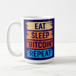 Framtidens Miljonär Bitcoin Humor Kryptovaluta Kaffemugg