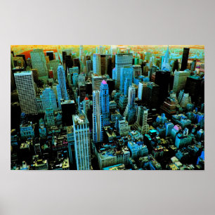 Framtidens New York Poster