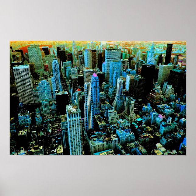 Framtidens New York Poster (Framsidan)