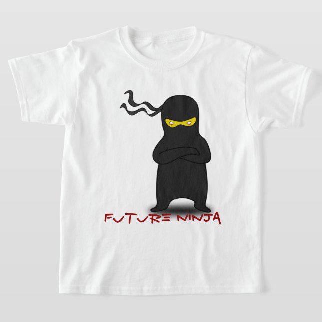 Framtidens ninja tee shirt (Laydown)