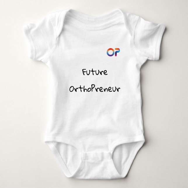 Framtidens OP-bebis T Shirt (Framsida)