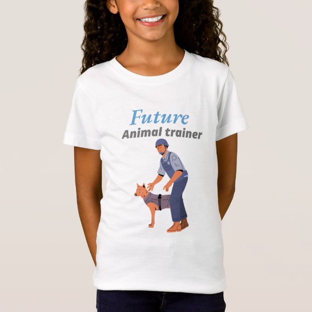 Framtidig djurtänjare t shirt (Framsida)