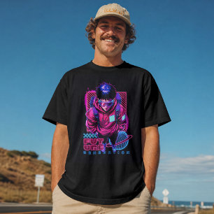 Framtidig Generation – Neon Cyberpunk Streetwear T Shirt