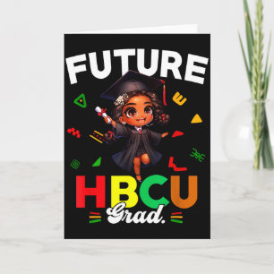 Framtidig Hbcu-examen Svarta historiemånaden Svart Kort