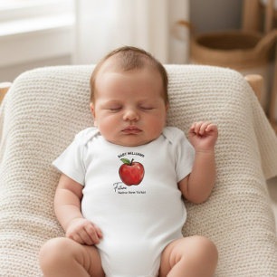 Framtidig infödd New York-bo Big Apple-bebis T Shirt