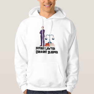 Framtidig jurist. Nuvarande sovare Hoodie