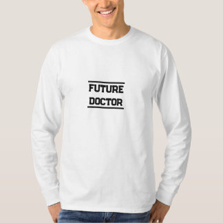 Framtidig Medicinsk Titel Minimal Textdesign T Shirt