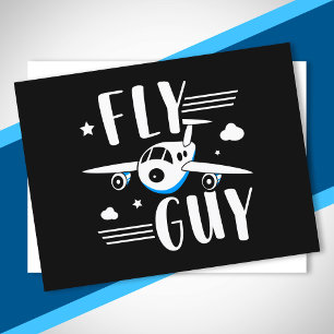 Framtidig Pilot - Flyger Med Barn - Flygplansälska Vykort