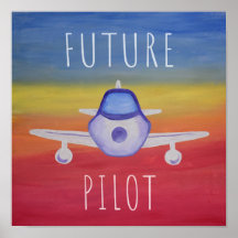 Framtidig Pilot Flygplans Postef