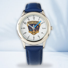 Framtidig rymdutforskare armbandsur