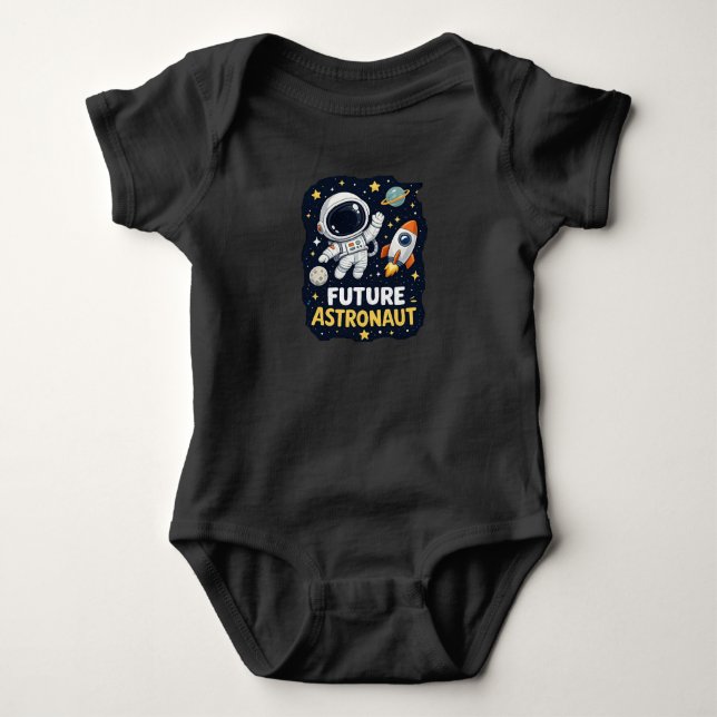 Framtidig stjärnbebis  t shirt (Framsida)