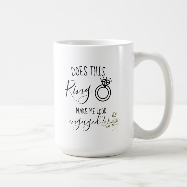 Framtidiga fru Greenery Förlovningspresent, Blivan Kaffemugg (Höger)