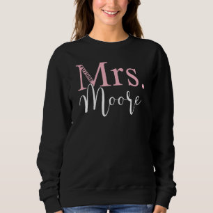 Framtidiga fru Moore Möhippa Bröllopsfest T Shirt