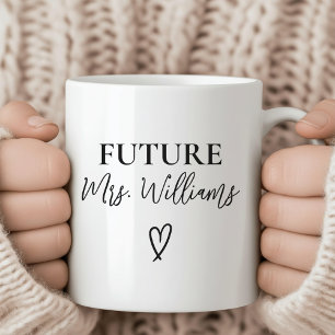 Framtidiga fru och herr Mug, personlig gåva inför Kaffemugg