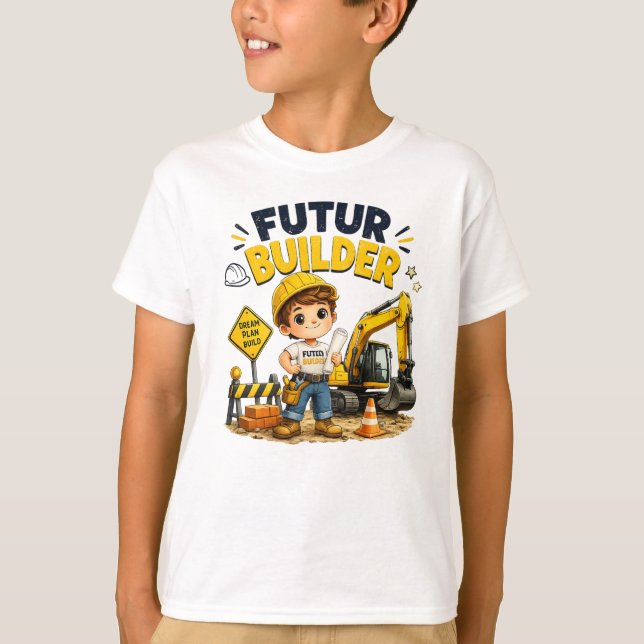 Framtidsbyggare T Shirt (Framsida)
