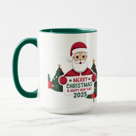 Framtidshorisont: Gott nytt år 2025 mugg