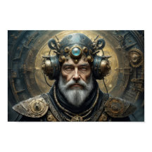 Framtidsman, steampunk-rustning och psykohjälm