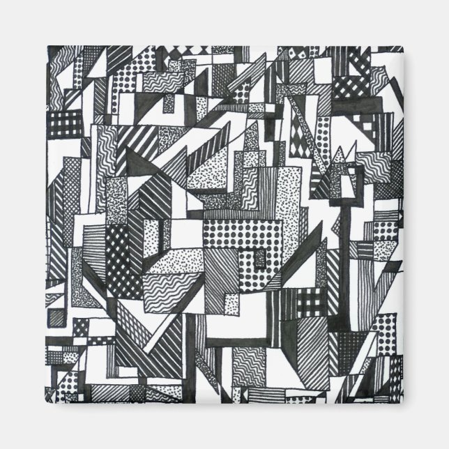 Framväxande geometri magnet (Framsidan)