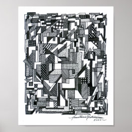 Framväxande geometri poster