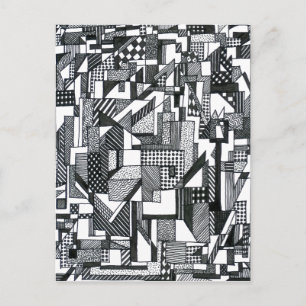 Framväxande geometri vykort