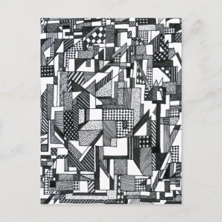 Framväxande geometri vykort