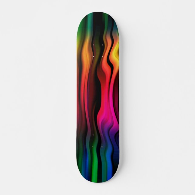 Framväxt Mini Skateboard Bräda 18,5 Cm (Framsida)