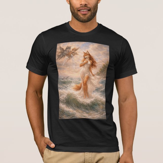 Framväxten av Pälsig Venus T Shirt (Framsida)
