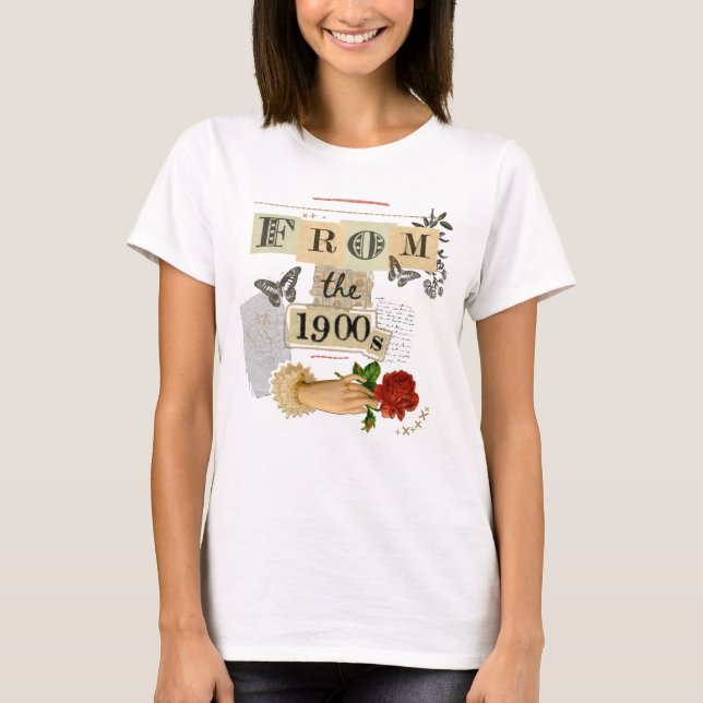 Från 1900-talets damer t shirt (Framsida)