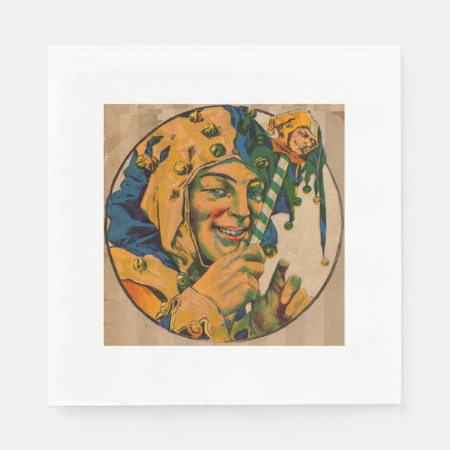 från 1920-talet pappersservett (Framsidan)