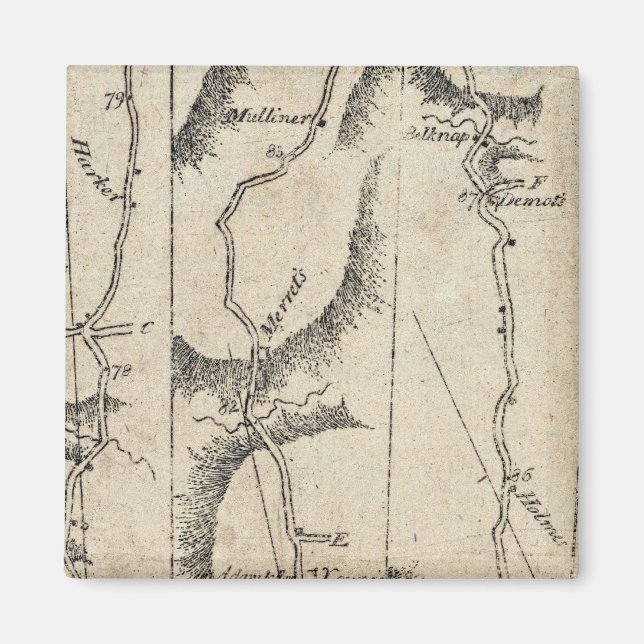 Från Albany till Newborough 33 Magnet (Framsidan)