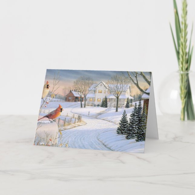 från alla kärlek är vi din överföring långt helgkort (Framsida)