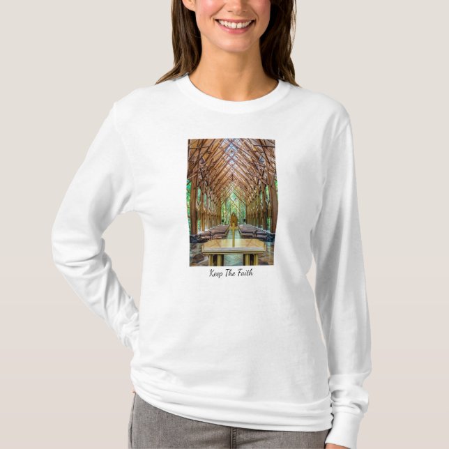 Från Altar Women's Långärmad shirt T (Framsida)