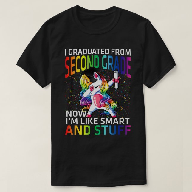Från andra Klass är jag som Smart A T Shirt (Design framsida)
