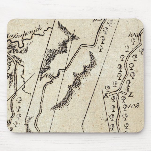 Från Annapolis till Bowlinggreen Ordy 70 Musmatta (Framsidan)