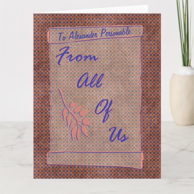 Från Anpassadets alla Rullor Kort (Framsida)