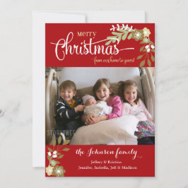 Från anpassningsbarna Home-God jul Julkort