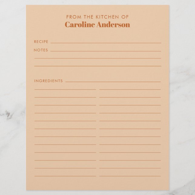 Från Anpassningsbarna Kitchen Modern Tan Brown Rec Reklamblad (Framsidan)