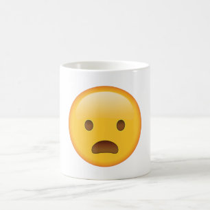 Från Ansikte med öppen mun - Emoji Kaffemugg