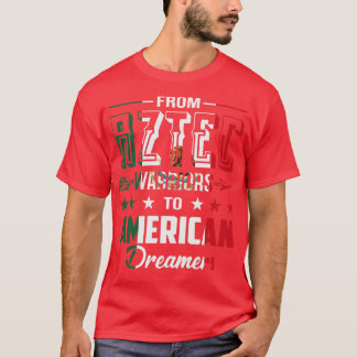 Från Aztec Warriors till American Dreamers Mexican T Shirt