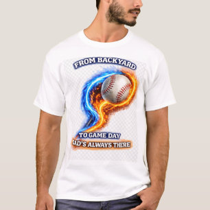Från bakgården till matchdagen Pappa finns alltid  T Shirt