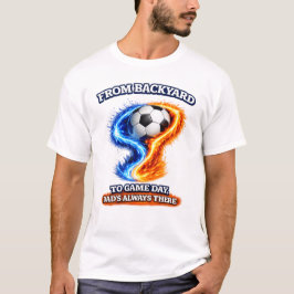 Från bakgården till matchdagen Pappa finns alltid  T Shirt
