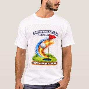Från bakgården till matchdagen Pappa finns alltid T Shirt