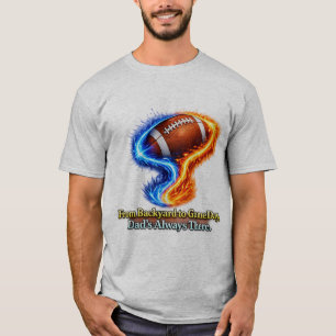 Från bakgården till matchdagen Pappa finns alltid  T Shirt