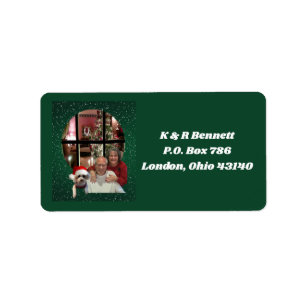 Från Bennetts-Adressetiketterna Adressetikett