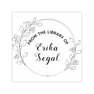 Från bibliotek av det beställnings- frimärket självfärgande stämpel