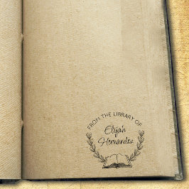 Från Bibliotek, Botaniska Bok Stämpel