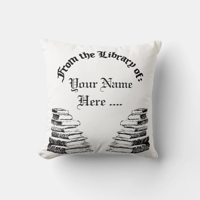 Från Bibliotek i Anpassningsbarnas lässida Kudde (Framsida)