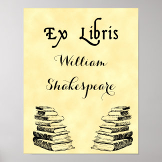 Från Bibliotek i Gamla Bokar-Anpassningsbarna Post Poster