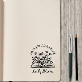 Från biblioteket – Personligt namn Stämpel