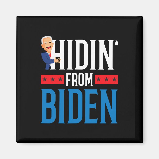 Från Biden 2020: Valet Donald Trump Republican Magnet (Framsidan)